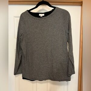 J. Jill Pure Jill Sleeve Tee Size medium petite